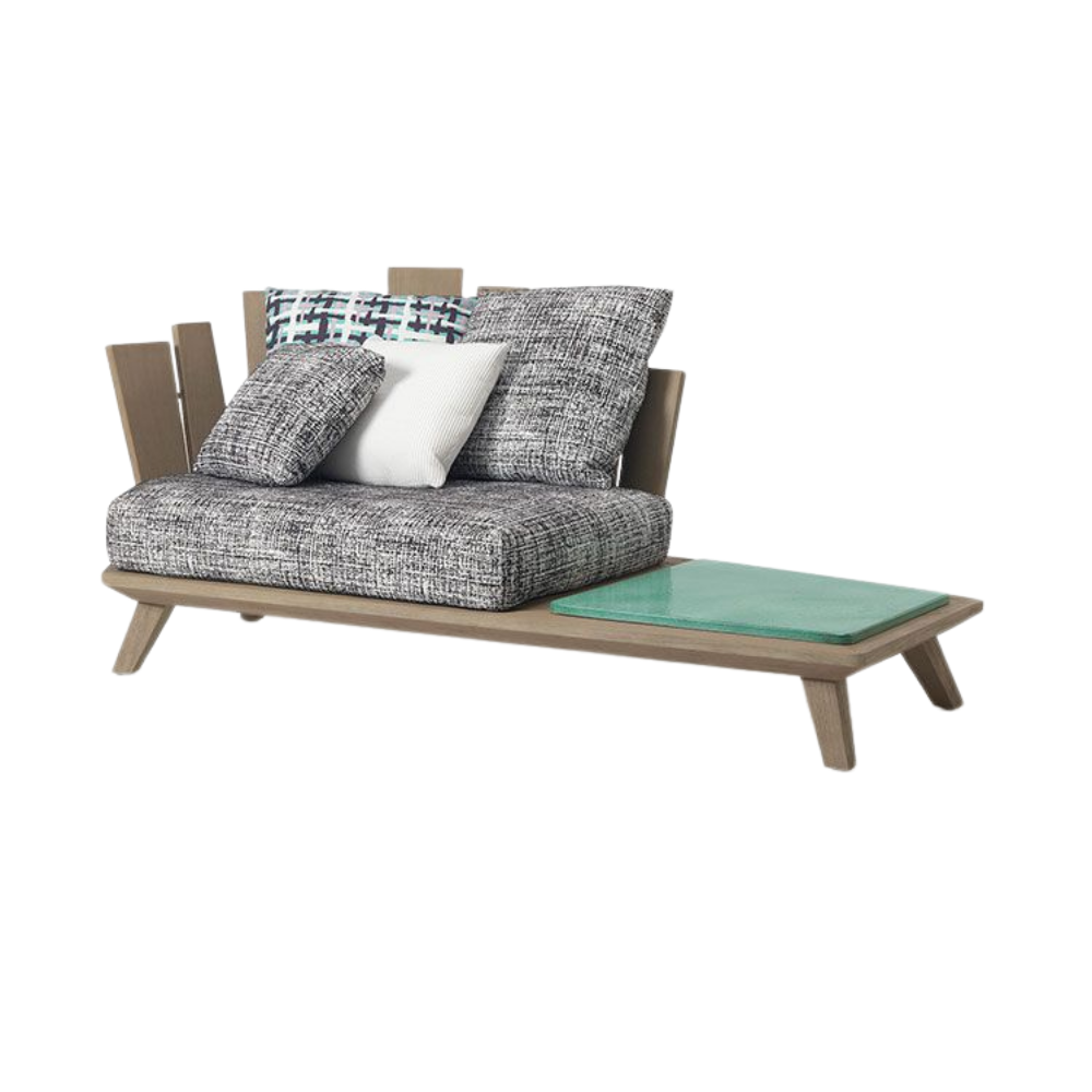 Ethimo Lounge Chair With Coffee Table Rafael