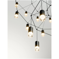 Vibia lamp WIREFLOW CHANDELIER 0374 (4)