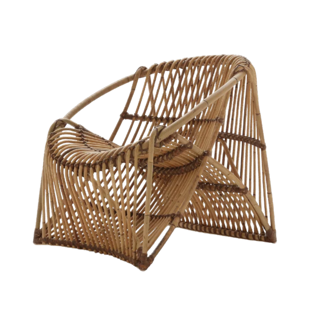 NodoItalia Armchair Wave Rattan